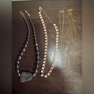 Lot of 4 Necklaces
